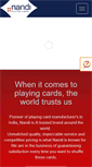 Mobile Screenshot of nandiplayingcards.com